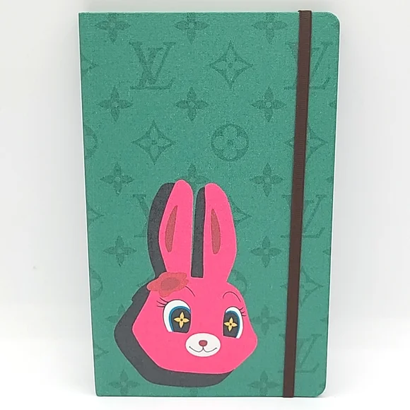 Louis Vuitton × Sun Yitian Printed Notebook MM Bunny - Picture 1 of 9